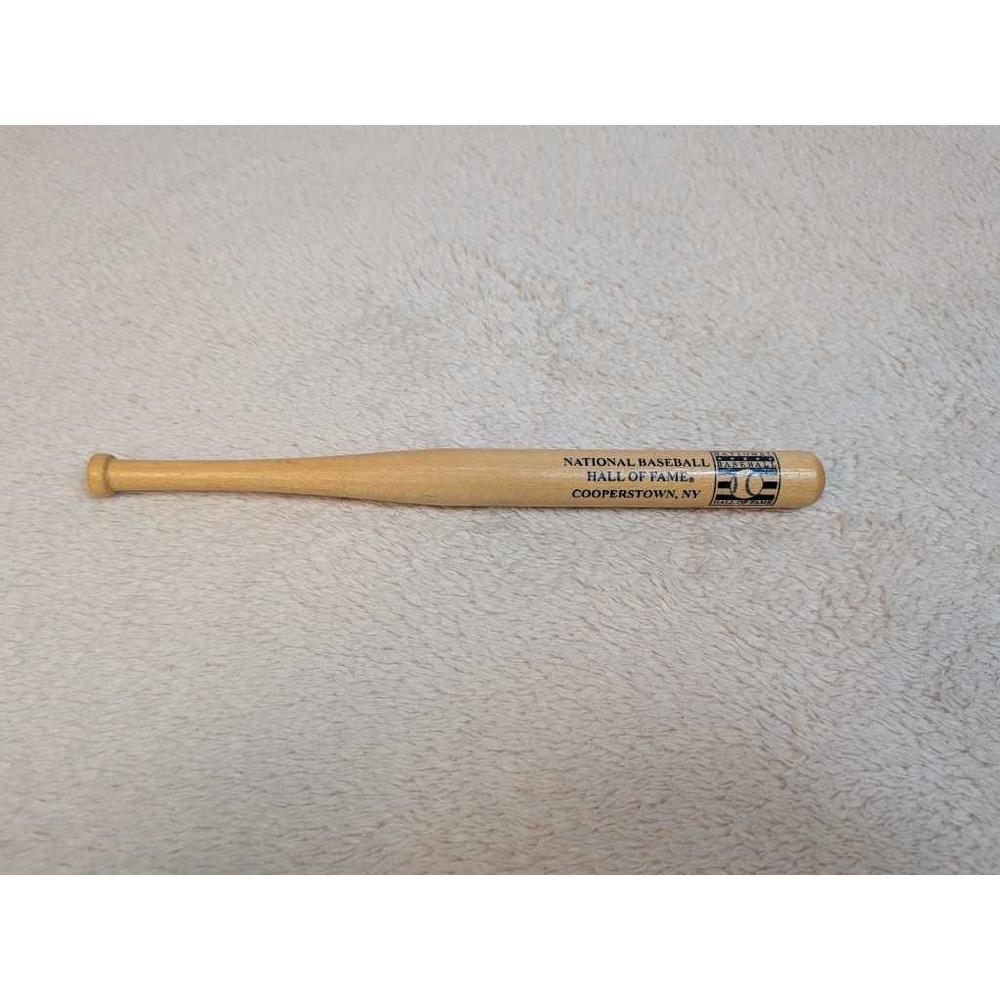 National Baseball Hall of Fame Cooperstown NY Mini Wooden Bat Souvenir